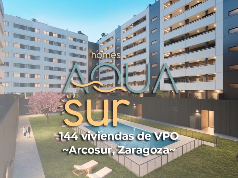 Edificio Aqua Sur, 144 viviendas VPO en Arcosur