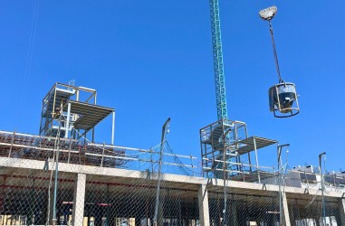 Avance de obras del Edificio Aqua Sur