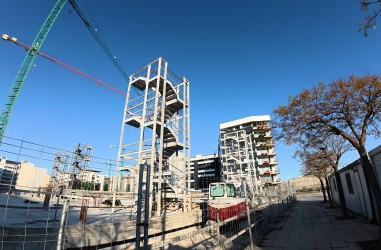 Avance de obras del Edificio Aqua Sur
