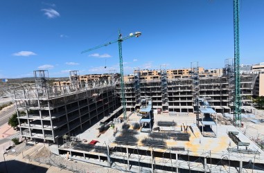 Avance de obras del Edificio Aqua Sur