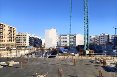 Avance de obras del Edificio Aqua Sur