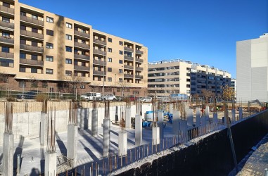 Avance de obras del Edificio Aqua Sur