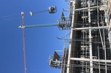 Avance de obras del Edificio Aqua Sur