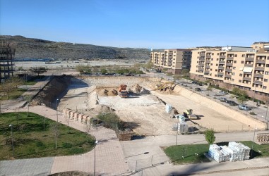 Trabajos previos en el Edificio Aqua Sur Homes en Arcosur